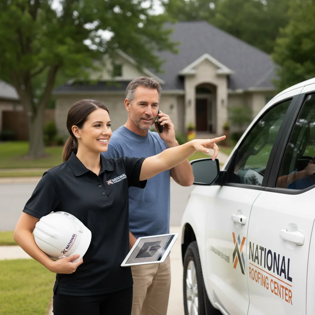 National Roofing Center customer support in Tyrone
